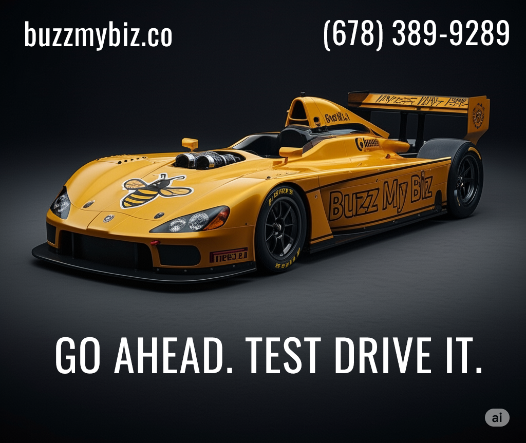 bmb racecar w branding and offer